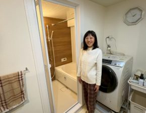 LIXILリノビオVで快適なバスルームへ 設置写真