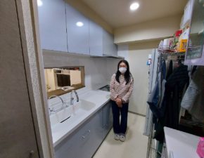 食洗機新設で快適になったキッチンリフォーム／LIXIL　シエラS 設置写真