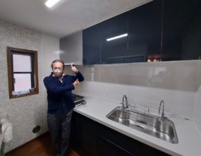 お客様の理想のキッチンへ！ 設置写真