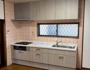 当店で人気No.1のキッチンです 設置写真