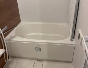 ”キレイ”と”あたたかさ”が続く。家族みんなに優しい、リノビオのバスタイム。 設置写真