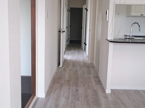 K様邸 スタイリッシュな雰囲気を漂わすマンションのフルリフォームは必見 Toto Wf キッチン バスルーム トイレ 洗面化粧台 内装模様替え ライフワンリフォーム施工集