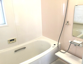 標準でカラリ床も！ 浴室リフォーム　TOTO サザナ 設置写真