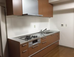 間取りに合わせた最適なリフォームを！　クリナップ クリンレディ 設置写真